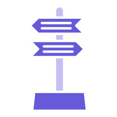 Direction Sign Icon of Library iconset.