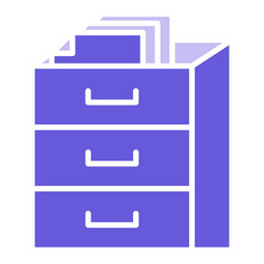 Filing Cabinet Icon of Productivity iconset.
