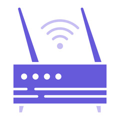 Wifi Router Icon of Smart City iconset.