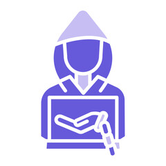 Cyber Crime Icon of Cyber Security iconset.