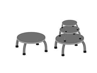 Chair on a white background.