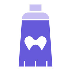 Toothpaste Icon of Hygiene Routine iconset.