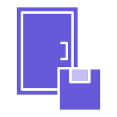 Door Delivery Icon of Delivery and Logistics iconset.