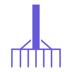 Rake Icon of Autumn iconset.