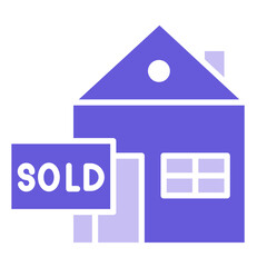 Property Sold Icon of Real Estate iconset.