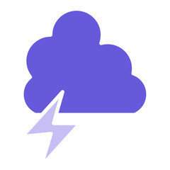 Thunderstorm Icon of Weather iconset.