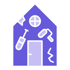 House Renovation Icon of Real Estate iconset.