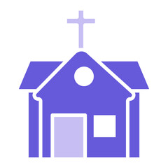 Chapel Icon of Funeral iconset.