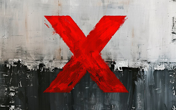 x vermelho , movimento anti drogas 
