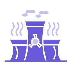 Power Station Icon of Nuclear Energy iconset.