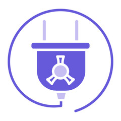 Plug Icon of Nuclear Energy iconset.
