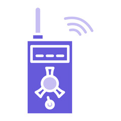 Radiation Detector Icon of Nuclear Energy iconset.