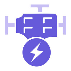 Engine Icon of Nuclear Energy iconset.