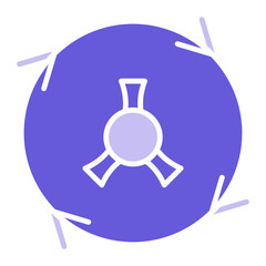 Nuclear Energy Icon of Sustainable Energy iconset.