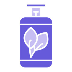 Biogas Cylinder Icon of Sustainable Energy iconset.