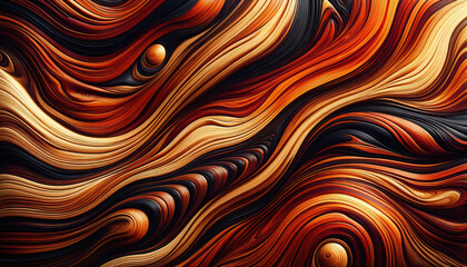 Elegant Seamless Exotic Wood Texture with Vibrant Colors