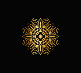 luxury mandala pattern design. Mandala for henna, mehendi, tattoo, Decorative ethnic ornamental elements, Oriental patterns
