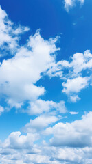 Fototapeta premium Blue sky background with tiny clouds, blue sky background with tiny clouds