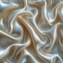 Obraz premium close up of satin fabric 
