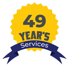 49 Year's of services 