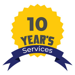 10 Year's of services 