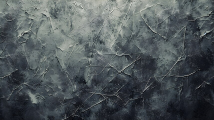 Obraz premium Grunge background of old wall texture smeared with black paint..​