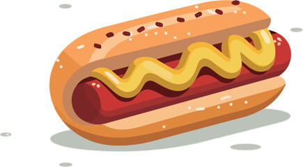 hot dog illustration