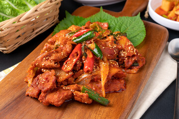 Gamjatang, pork backbone, hot pot, braised pollack, red chili paste pork bulgogi, bulgogi, side dish, Korean food