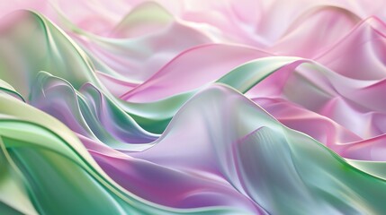 Obraz premium Cinematic grass captivates in a short, fluid dance, a calming ballet of color and waves in a serene landscape.