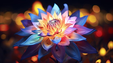 Fototapeta premium lotus flower in the pond