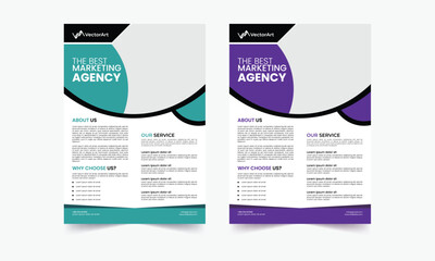 Corporate business flyer template design marketing, business proposal, promotion, advertise, publication,
Corporate business flyer or annual report template design.