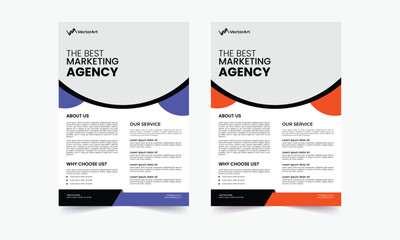 Corporate business flyer template design marketing, business proposal, promotion, advertise, publication,
Corporate business flyer or annual report template design.