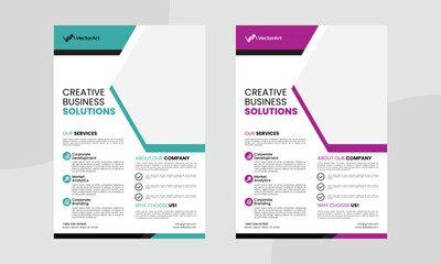 Corporate business flyer template design marketing, business proposal, promotion, advertise, publication,
Corporate business flyer or annual report template design.