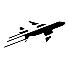 Fototapeta na wymiar Airplane icon logo vector design
