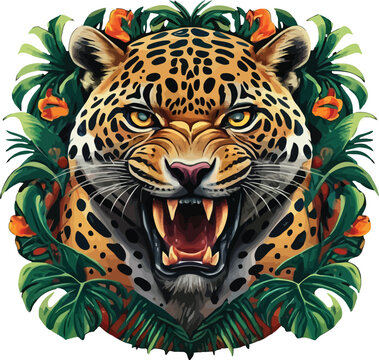 Vector Tiger T-shirt Design