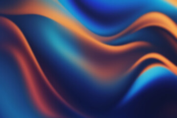 Premium quality Colorful Abstract blur wave background design - obrazy, fototapety, plakaty