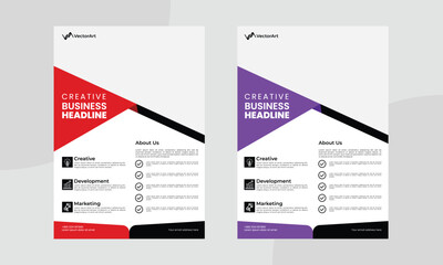 Corporate business flyer template design marketing, business proposal, promotion, advertise, publication,
Corporate business flyer or annual report template design.