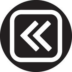 Arrow, left, circle icon