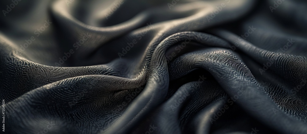 Poster abstract closeup of fabric texture in background