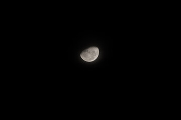 3/4 moon
