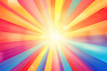 abstract colorful background with rays and beams of light. Vector illustration