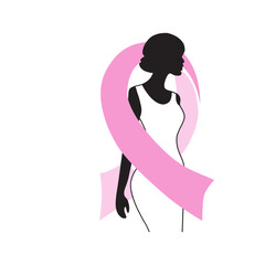 silhouette of a woman