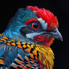 Fototapeta premium close up of a rooster