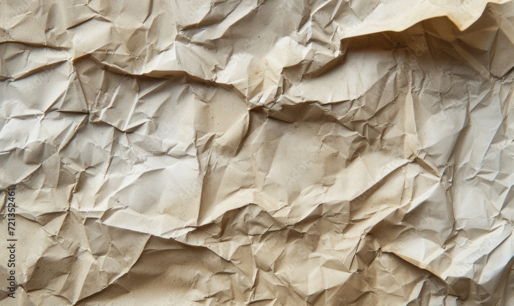 Poster crumpled brown paper texture. abstract background and texture for design.