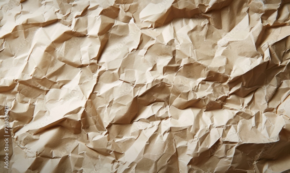 Poster crumpled brown paper texture. abstract background and texture for design.