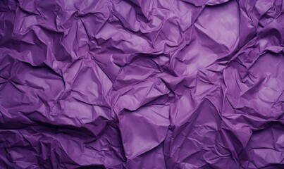 Purple creased crumpled paper background grunge texture backdrop