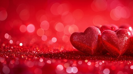 Valentine day background with hearts,mov