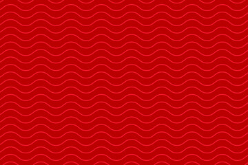 Red Wave Lines Pattern Abstract Background. Modern Banner. Wallpaper. Frame. Vector Illustration