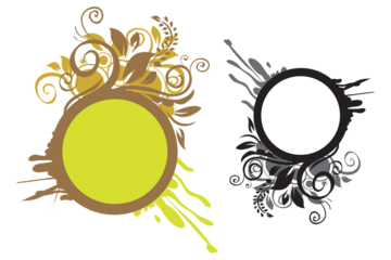 Free vector abstract line sample vector illustration isolated on white background