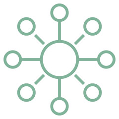 the connection of business team, the network of internet, web connected with the dot, the social media sign for communication